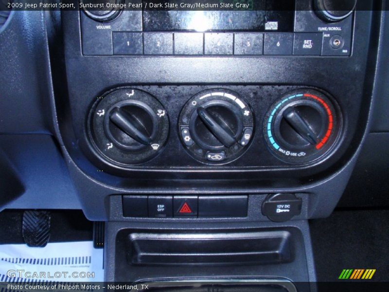 Sunburst Orange Pearl / Dark Slate Gray/Medium Slate Gray 2009 Jeep Patriot Sport