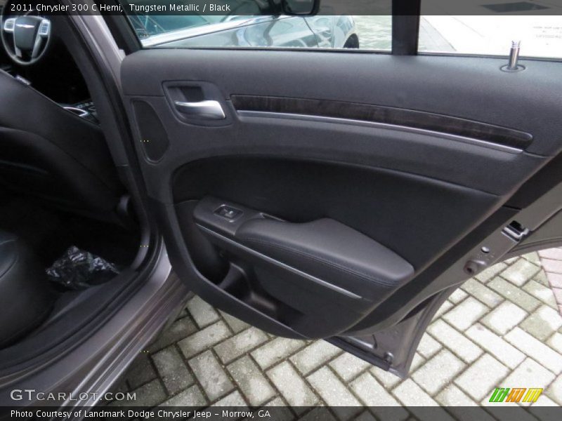 Tungsten Metallic / Black 2011 Chrysler 300 C Hemi