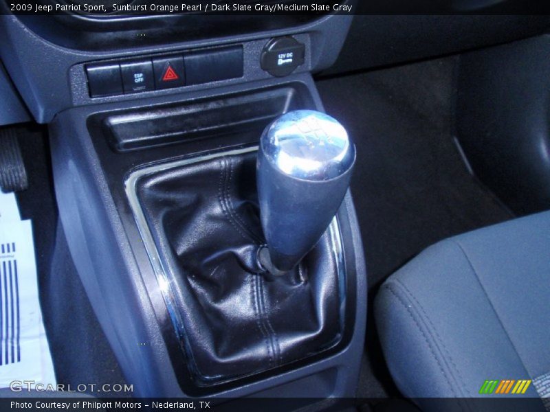 Sunburst Orange Pearl / Dark Slate Gray/Medium Slate Gray 2009 Jeep Patriot Sport