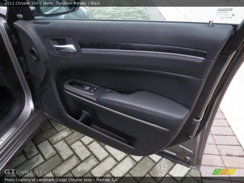 Tungsten Metallic / Black 2011 Chrysler 300 C Hemi