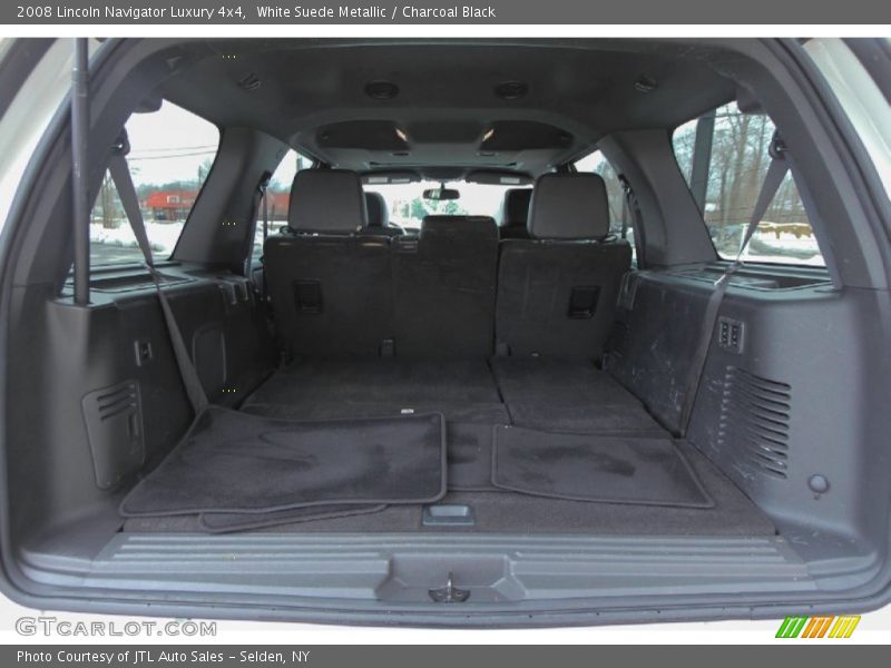White Suede Metallic / Charcoal Black 2008 Lincoln Navigator Luxury 4x4
