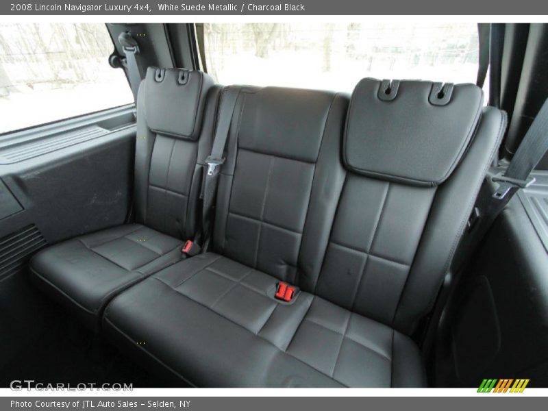White Suede Metallic / Charcoal Black 2008 Lincoln Navigator Luxury 4x4