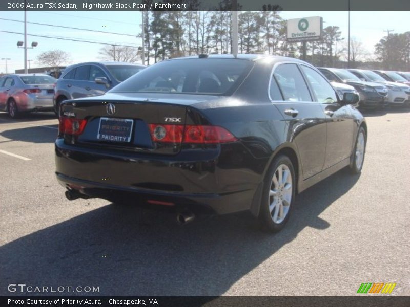 Nighthawk Black Pearl / Parchment 2006 Acura TSX Sedan