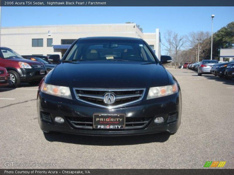 Nighthawk Black Pearl / Parchment 2006 Acura TSX Sedan