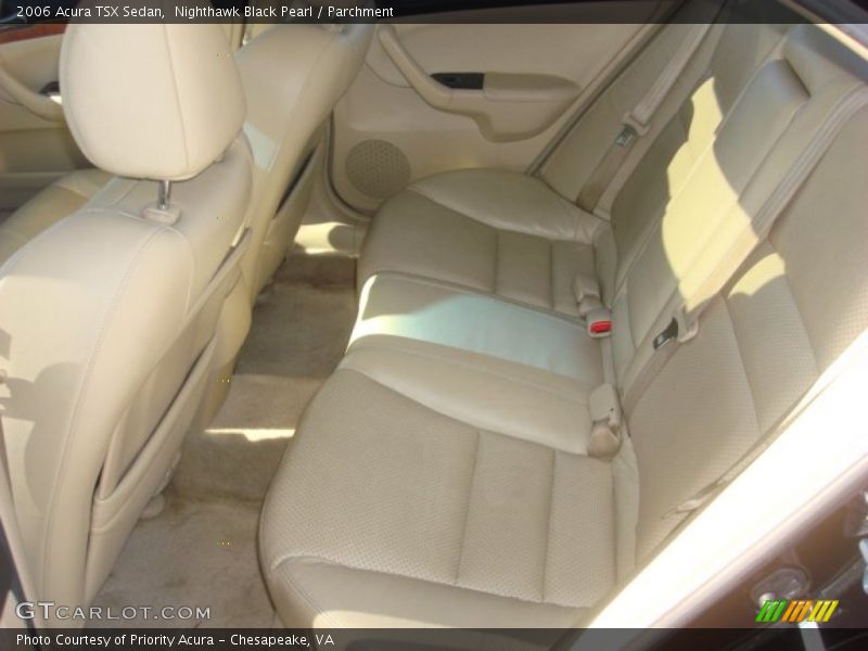 Nighthawk Black Pearl / Parchment 2006 Acura TSX Sedan