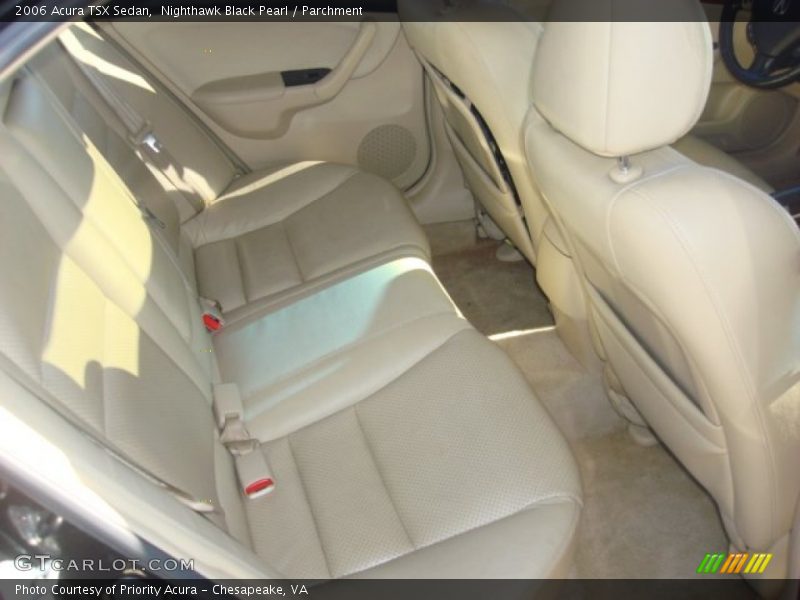 Nighthawk Black Pearl / Parchment 2006 Acura TSX Sedan