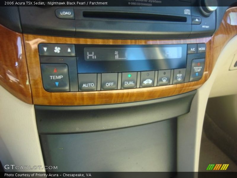 Nighthawk Black Pearl / Parchment 2006 Acura TSX Sedan