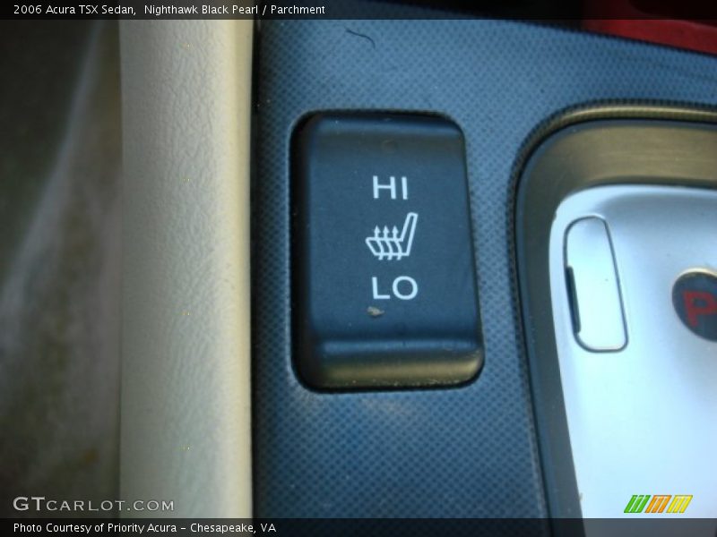 Nighthawk Black Pearl / Parchment 2006 Acura TSX Sedan
