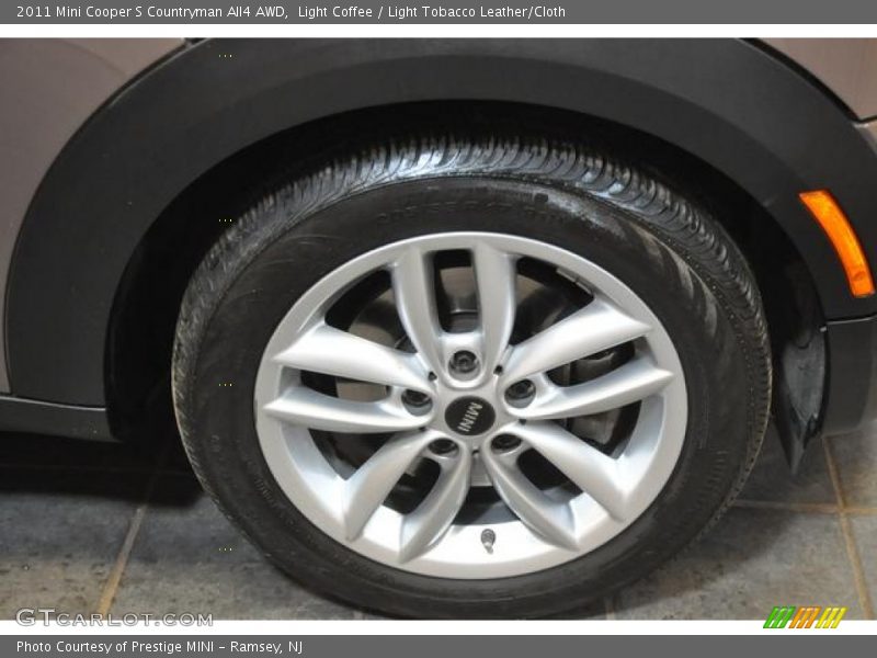 Light Coffee / Light Tobacco Leather/Cloth 2011 Mini Cooper S Countryman All4 AWD