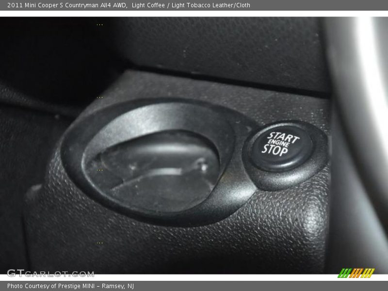 Light Coffee / Light Tobacco Leather/Cloth 2011 Mini Cooper S Countryman All4 AWD