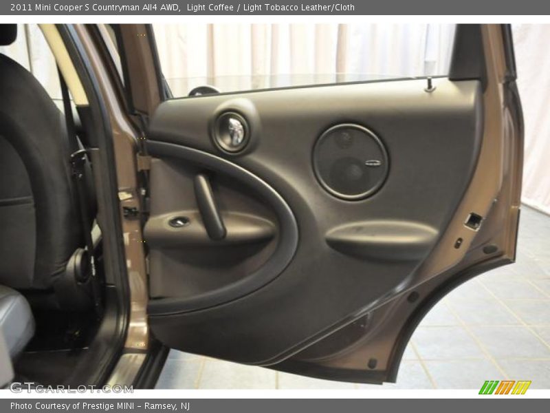 Light Coffee / Light Tobacco Leather/Cloth 2011 Mini Cooper S Countryman All4 AWD