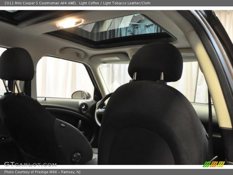 Light Coffee / Light Tobacco Leather/Cloth 2011 Mini Cooper S Countryman All4 AWD