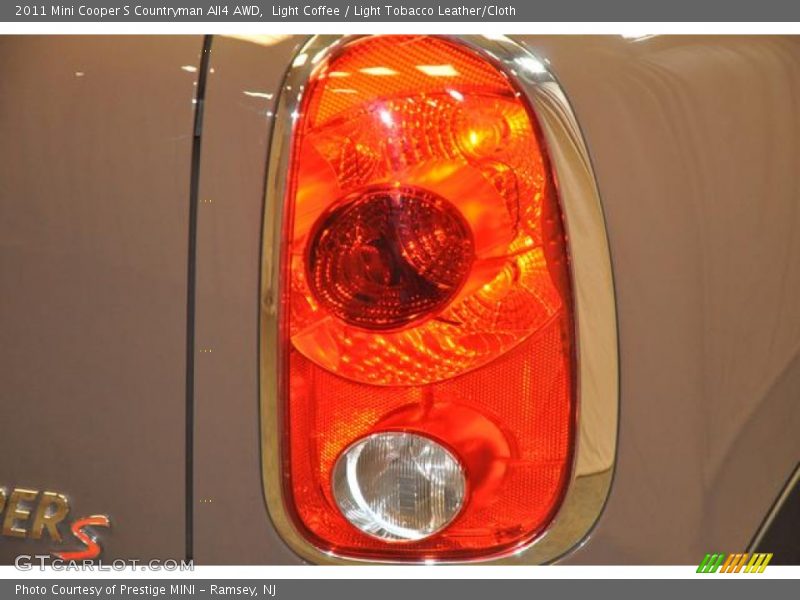 Light Coffee / Light Tobacco Leather/Cloth 2011 Mini Cooper S Countryman All4 AWD
