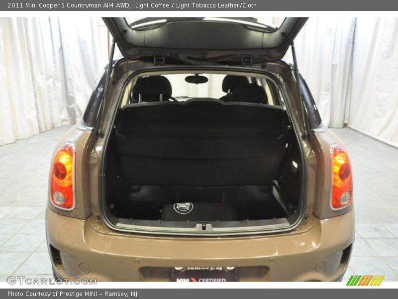 Light Coffee / Light Tobacco Leather/Cloth 2011 Mini Cooper S Countryman All4 AWD