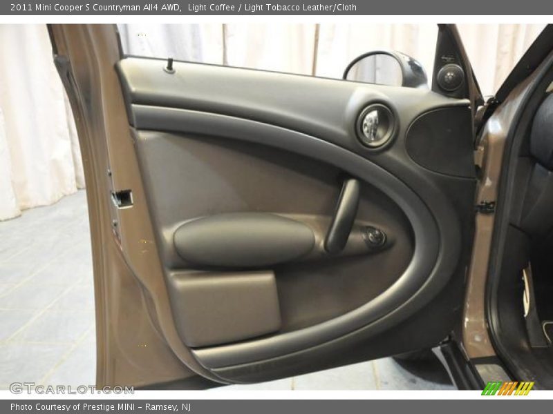 Light Coffee / Light Tobacco Leather/Cloth 2011 Mini Cooper S Countryman All4 AWD