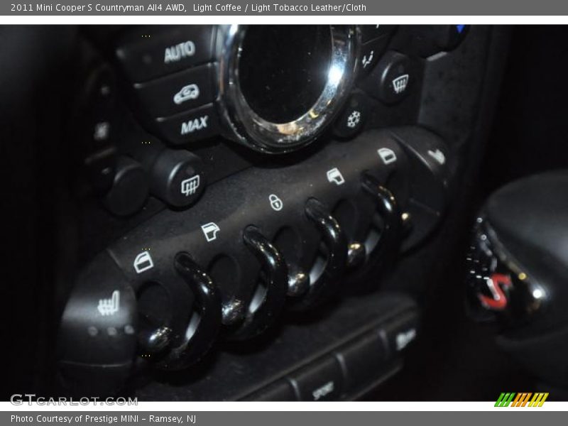 Light Coffee / Light Tobacco Leather/Cloth 2011 Mini Cooper S Countryman All4 AWD