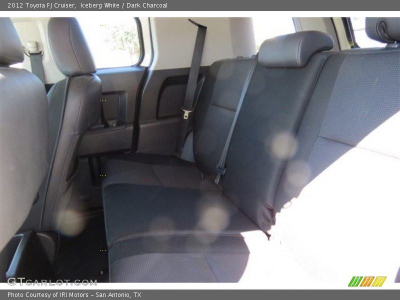 Iceberg White / Dark Charcoal 2012 Toyota FJ Cruiser