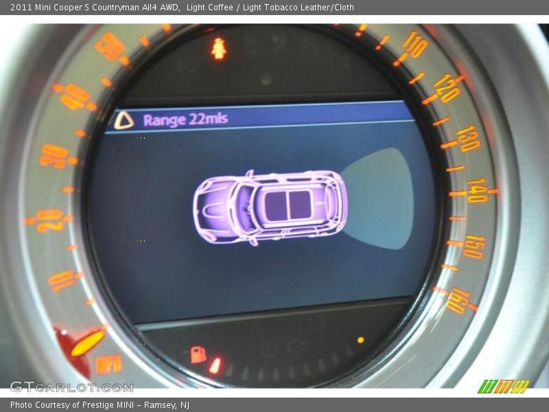 Light Coffee / Light Tobacco Leather/Cloth 2011 Mini Cooper S Countryman All4 AWD