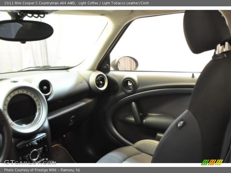 Light Coffee / Light Tobacco Leather/Cloth 2011 Mini Cooper S Countryman All4 AWD