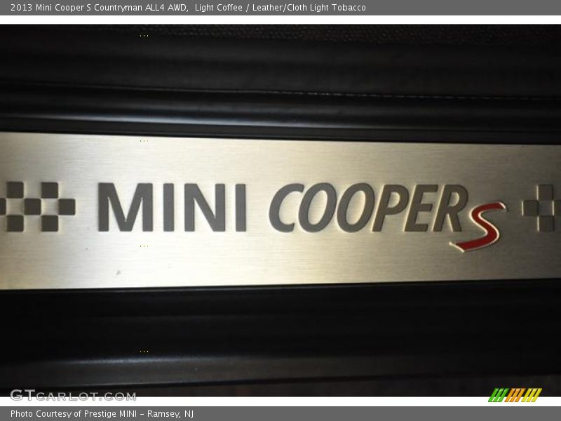 Light Coffee / Leather/Cloth Light Tobacco 2013 Mini Cooper S Countryman ALL4 AWD