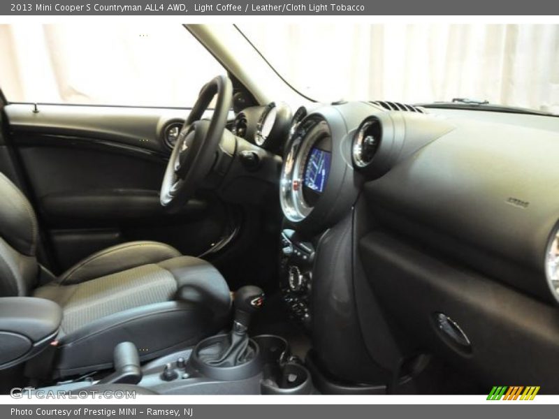 Light Coffee / Leather/Cloth Light Tobacco 2013 Mini Cooper S Countryman ALL4 AWD