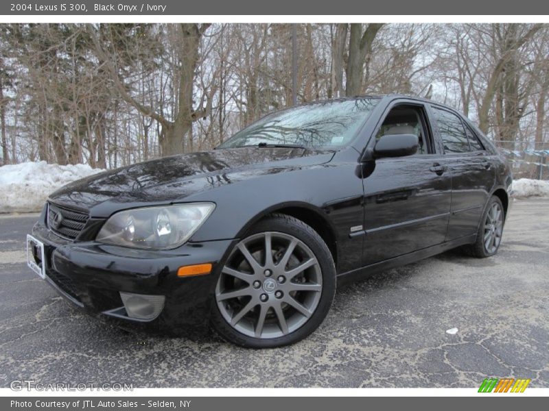 Black Onyx / Ivory 2004 Lexus IS 300