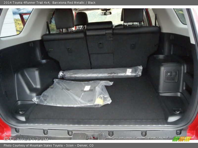 Barcelona Red Metallic / Black 2014 Toyota 4Runner Trail 4x4