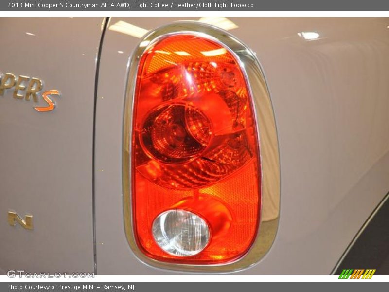 Light Coffee / Leather/Cloth Light Tobacco 2013 Mini Cooper S Countryman ALL4 AWD