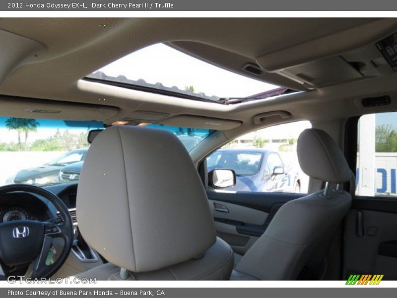 Dark Cherry Pearl II / Truffle 2012 Honda Odyssey EX-L