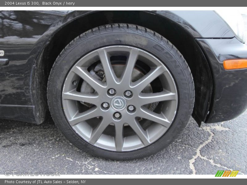 Black Onyx / Ivory 2004 Lexus IS 300