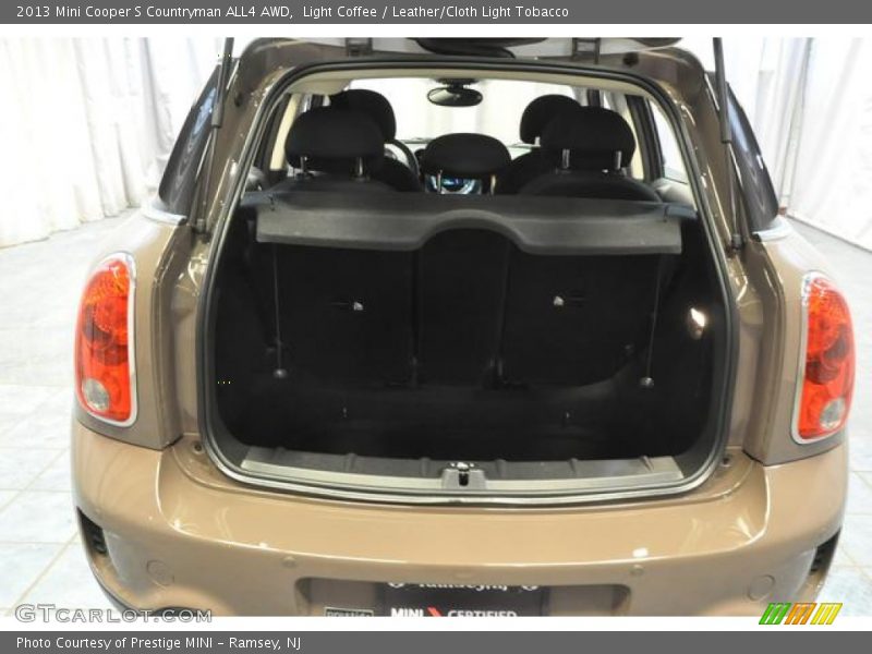 Light Coffee / Leather/Cloth Light Tobacco 2013 Mini Cooper S Countryman ALL4 AWD