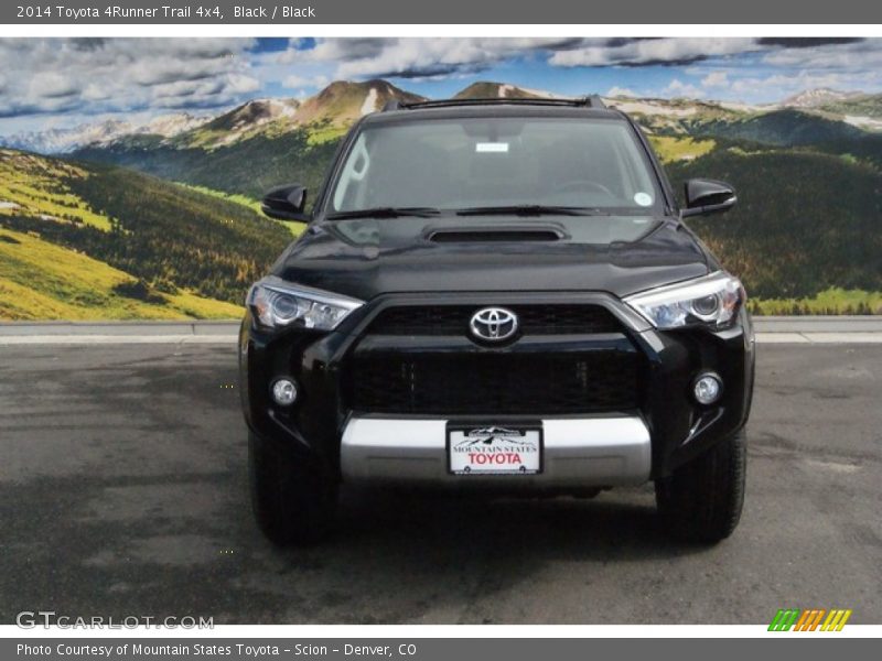 Black / Black 2014 Toyota 4Runner Trail 4x4