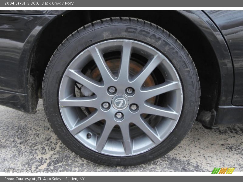 Black Onyx / Ivory 2004 Lexus IS 300