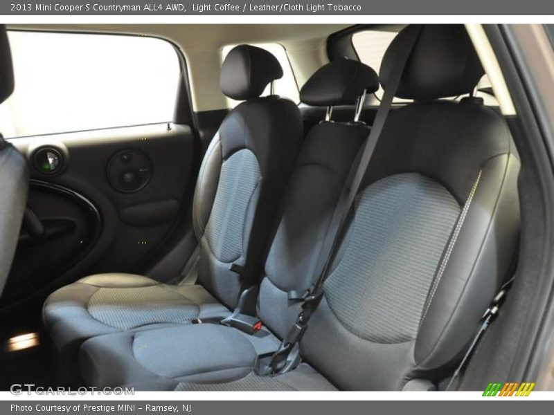 Light Coffee / Leather/Cloth Light Tobacco 2013 Mini Cooper S Countryman ALL4 AWD