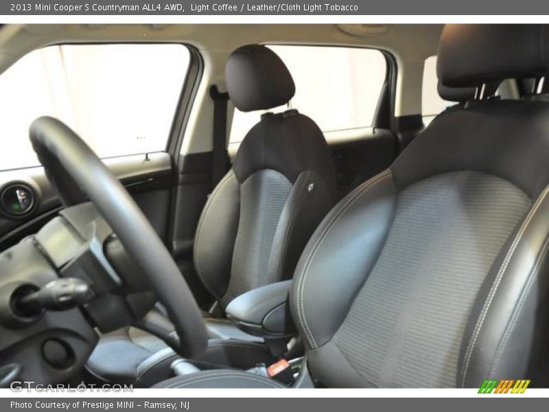 Light Coffee / Leather/Cloth Light Tobacco 2013 Mini Cooper S Countryman ALL4 AWD