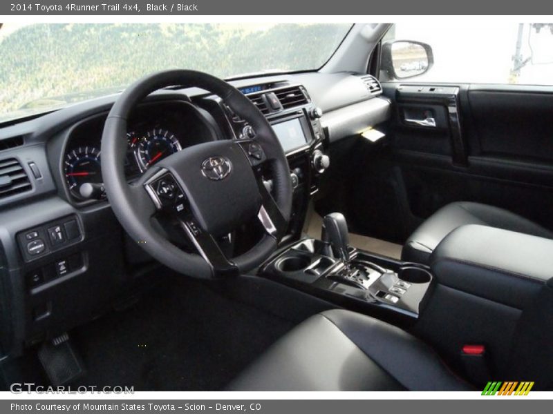 Black / Black 2014 Toyota 4Runner Trail 4x4