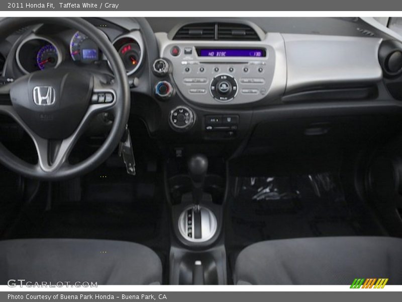 Taffeta White / Gray 2011 Honda Fit