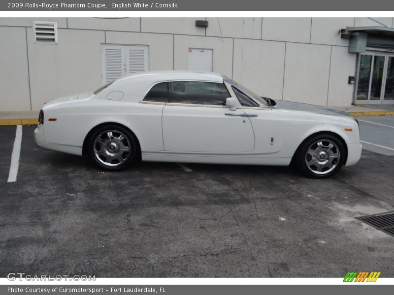 English White / Cornsilk 2009 Rolls-Royce Phantom Coupe