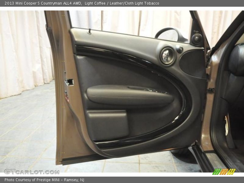 Light Coffee / Leather/Cloth Light Tobacco 2013 Mini Cooper S Countryman ALL4 AWD