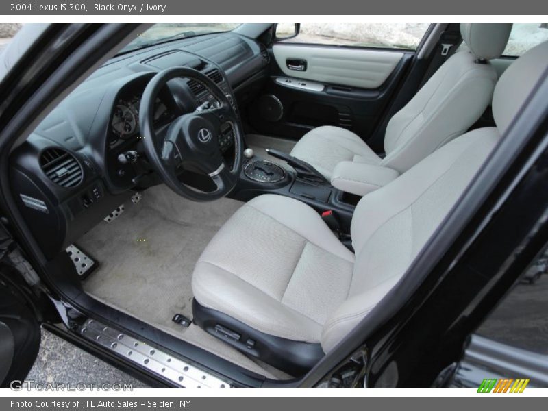 Black Onyx / Ivory 2004 Lexus IS 300