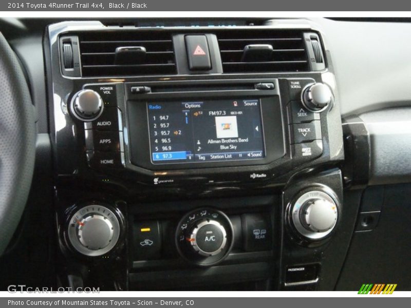 Black / Black 2014 Toyota 4Runner Trail 4x4