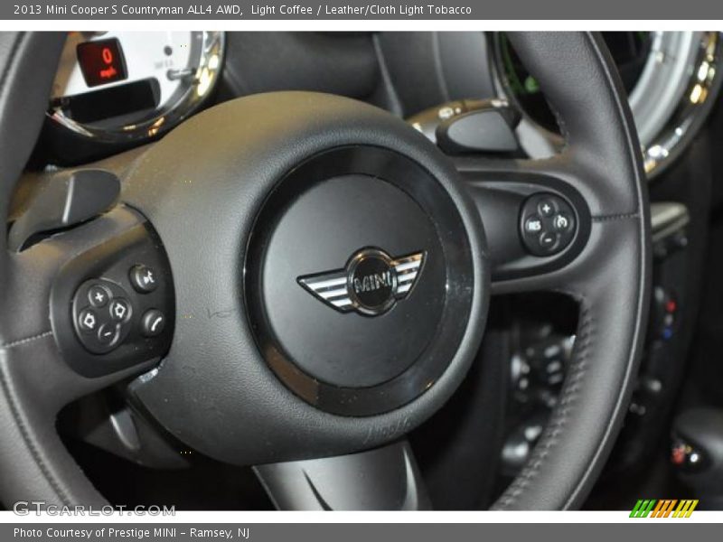 Light Coffee / Leather/Cloth Light Tobacco 2013 Mini Cooper S Countryman ALL4 AWD