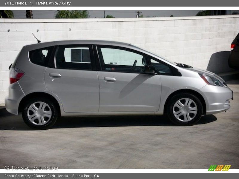 Taffeta White / Gray 2011 Honda Fit