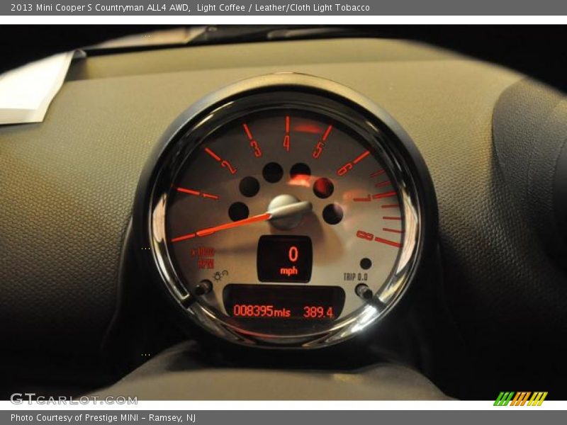 Light Coffee / Leather/Cloth Light Tobacco 2013 Mini Cooper S Countryman ALL4 AWD