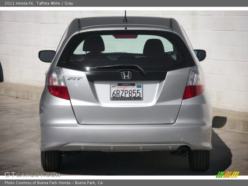 Taffeta White / Gray 2011 Honda Fit