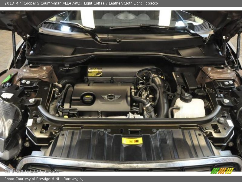 Light Coffee / Leather/Cloth Light Tobacco 2013 Mini Cooper S Countryman ALL4 AWD