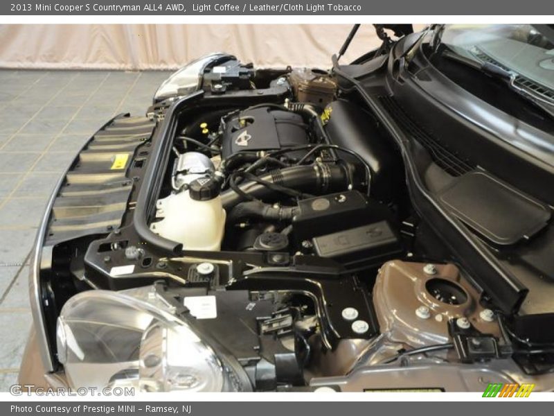 Light Coffee / Leather/Cloth Light Tobacco 2013 Mini Cooper S Countryman ALL4 AWD