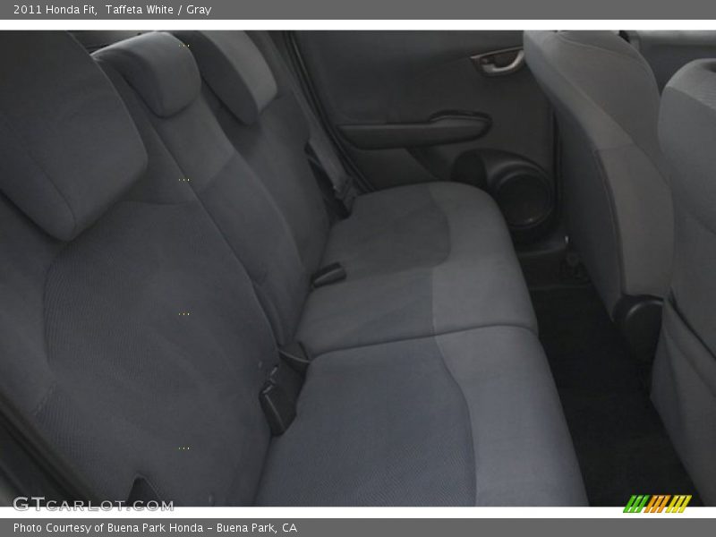 Taffeta White / Gray 2011 Honda Fit