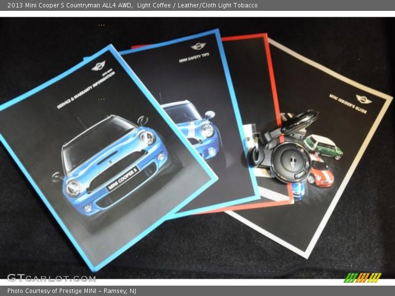 Light Coffee / Leather/Cloth Light Tobacco 2013 Mini Cooper S Countryman ALL4 AWD
