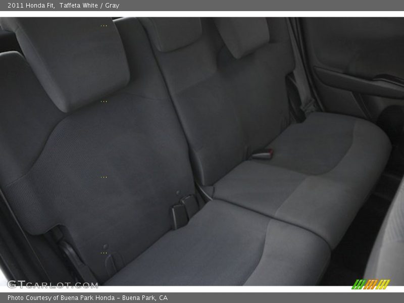 Taffeta White / Gray 2011 Honda Fit